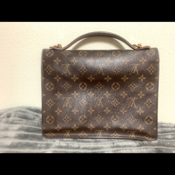 SOLD! Louis Vuitton Monceau Crossbody Briefcase! - Picture 7 of 16